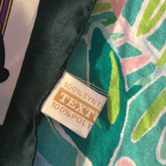 Irish Celtic print scarf inspired by the book of kells - Picture 5 of 7